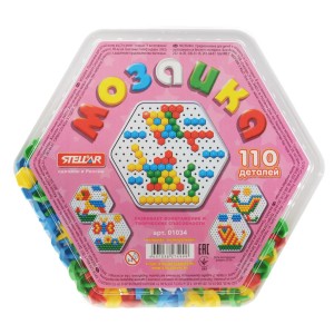 Мозаика (д.13 мм/110 шт, шестигранная)