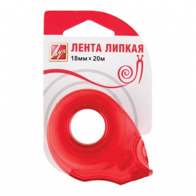 Лента липкая 18мм*20м в диспенсере Артикул 18С 1228-08