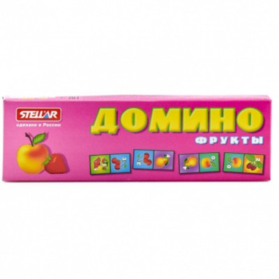 Домино детское №1 "Фрукты" Артикул 1
