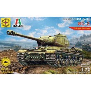 Советский танк ИС-2  (1:72)
