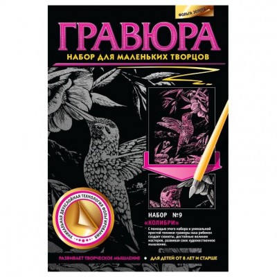 Гравюра. №9 Колибри Артикул 334039