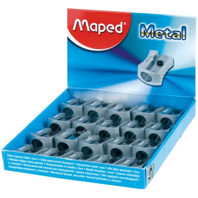 Точилка металлическая Maped "Metal", 1 отверстие Артикул 506600