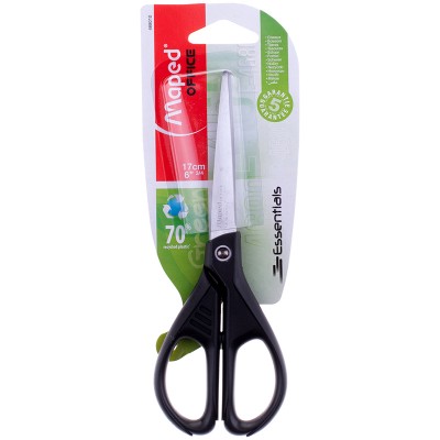 Ножницы Maped "Essentials Green" 17см, европодвес Артикул 468010