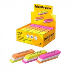 Ластик ErichKrause® Drive (в коробке по 36 шт.)