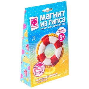 Магнит из гипса Спасательный круг