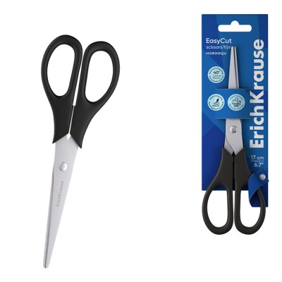 Ножницы ErichKrause® Standard, 17см (в блистере по 1 шт.) Артикул 14861