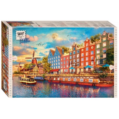 Мозаика "puzzle" 1000 "Амстердам" (Romantic Travel) Артикул 79153