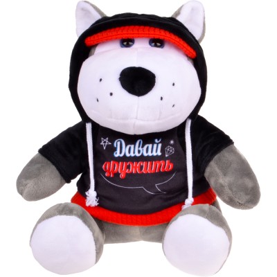 Игрушка  мягконабивная:  "Волк Майк"   23 см Артикул А20081/23