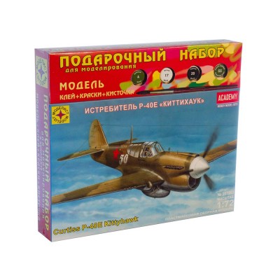 Игрушка самолет  истребитель Р-40Е "Киттихаук" (1:72) Артикул ПН207263