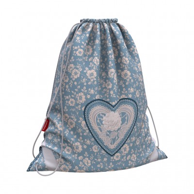 Мешок для обуви ErichKrause® 365x440мм Lacey Heart Артикул 52024