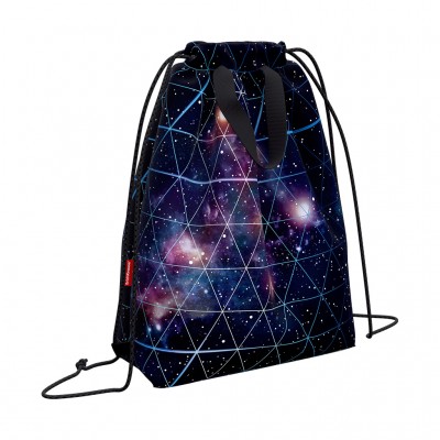 Мешок для обуви ErichKrause® с ручками 365х440мм Blue Stardust Артикул 54813