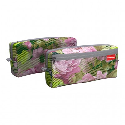 Пенал квадро с двумя отделениями ErichKrause® 210x100x50мм Garden Flower Артикул 52264