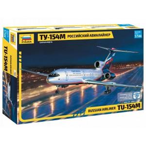 Российский авиалайнер "Ту-154М"