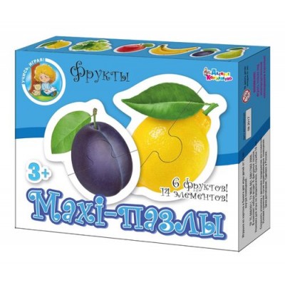 Пазлы Maxi "Фрукты" 14 эл Артикул 2645