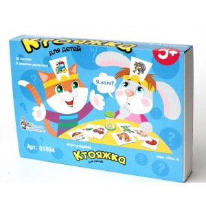 Игра настольная "Ктояжка" (игра-угадайка)