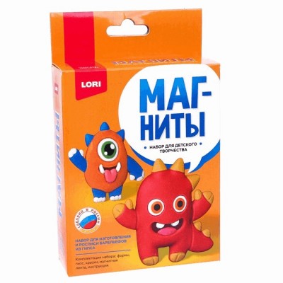 Магниты из гипса "Озорные зубастики" Артикул Пз/Г-039