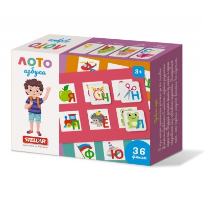 Лото дорожное "Азбука" Артикул 920
