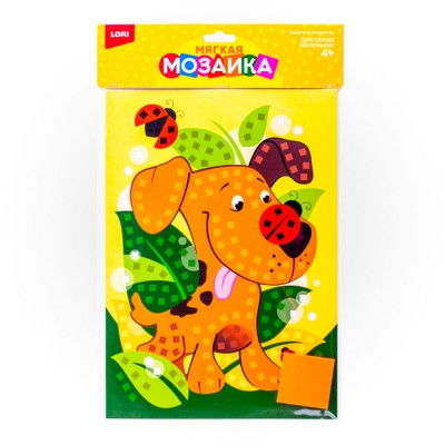 Мягкая мозаика. Большой набор "Собачка" Артикул Кэ-016