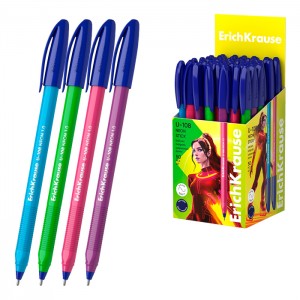 Ручка шариковая ErichKrause® U-108 Neon Stick 1.0, Ultra Glide Technology, цвет чернил синий (в коробке по 50 шт.)