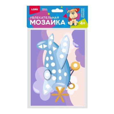 Увлекательная мозаика (набор малый) "Самолёт" Артикул Км-033