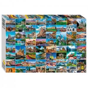 Мозаика "puzzle" 3000 "Достопримечательности Европы"