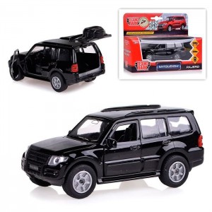 Машина металл MITSUBISHI pajero, 12 см, двери, багаж, инерц., кор. Технопарк