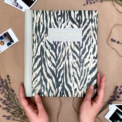 Фотоальбом на 10 магнитных листов 23х28 см, внутр. спираль "animal print" Шкурки 1  Артикул FA 10М.009-1