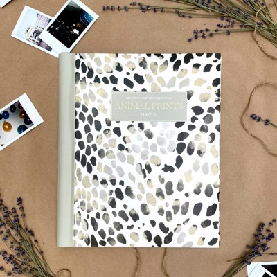 Фотоальбом на 10 магнитных листов 23х28 см, внутр. спираль "animal print" Шкурки 2  Артикул FA 10М.009-2