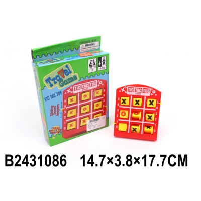 Игра настольная "Крестики-нолики" Артикул 2431086-886