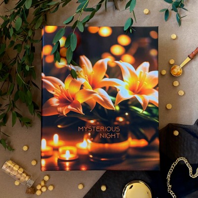 Фотоальбом на 200 фото 10х15 см, пластик. листы "floral comfort 1"