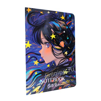 Gatto Rosso. Блокнот в линию Звёздный Notebook. МЕЧТЫ