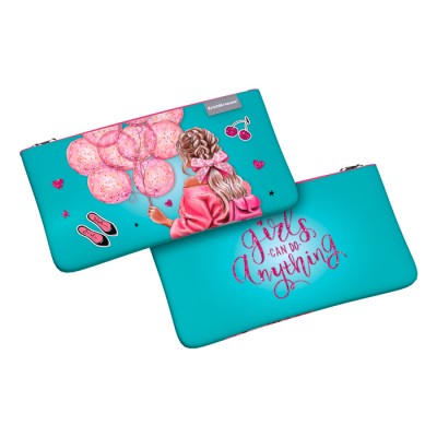 Пенал конверт ErichKrause Light 220x120мм Girly Day