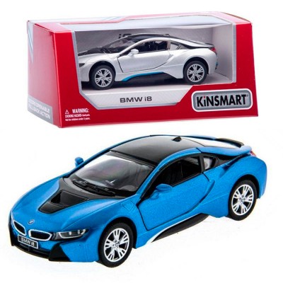 Машинка 1:36 BMW i8 в инд.кор.