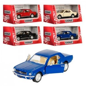 Машинка 1:36 Форд Mustang в инд. кор.
