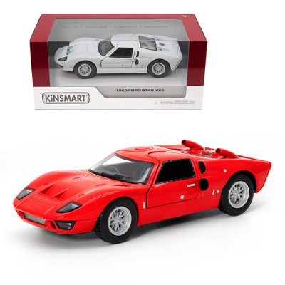 Машинка 1:38 1966 Ford GT40 MKII раскрашенный в инд кор