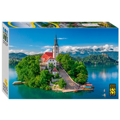 Мозаика "puzzle" 1000 "Озеро Блед, Словения"