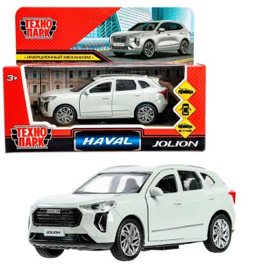 Машина металл haval jolion 12 см, двери, багаж, серебр, кор. Технопарк