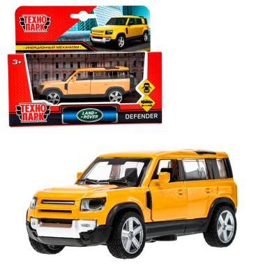 Машина металл range rover DEFENDER 10,5см, двери, инерция, кор. Технопарк