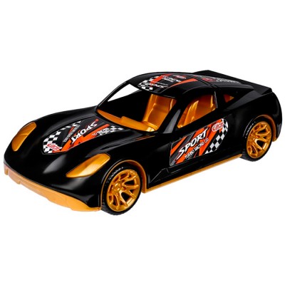 Машинка  Turbo "V-MAX" черная 40 см