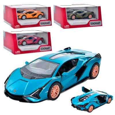 Машинка 1:38 5" Lamborghini Sian в инд кор.