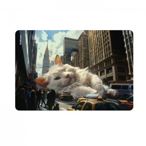 Подкладка настольная пластиковая ErichKrause Big City Cats, А3 (в пакете по 12 шт.)