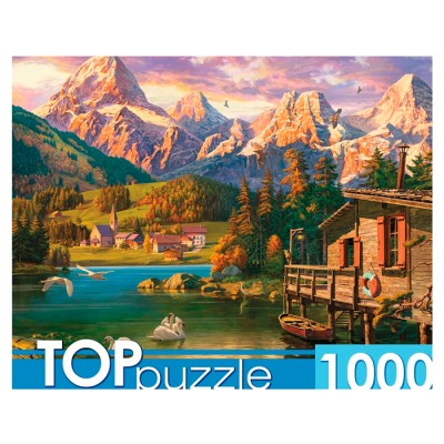 Пазлы 1000 элементов 14+. Доломитовые Альпы
