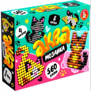 Аквамозаика  "Котики" 560 эл.