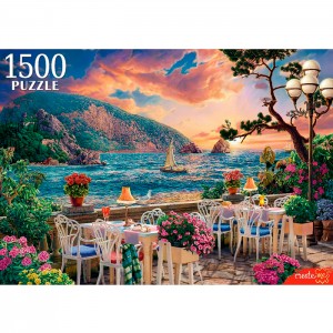 Пазлы 1500 элементов 16+. Вечер в Крыму