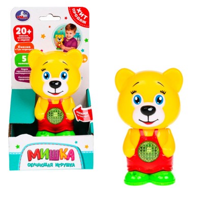 Обучающий мишка 20 сказок, потешек и звуков в кор. Умка