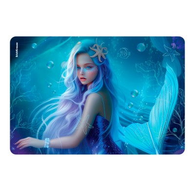 Подкладка настольная пластиковая ErichKrause Aquamarine, А3