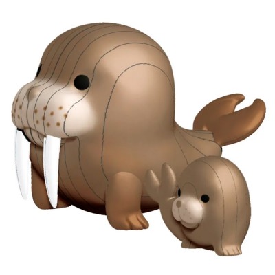 3D ПАЗЛ СЛИПАРИКИ СЕРИЯ ОКЕАН: МОРЖ.