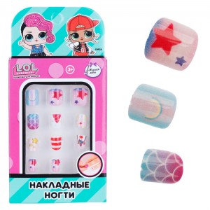 Накладные ногти ЛОЛ в коробке МИЛАЯ ЛЕДИ