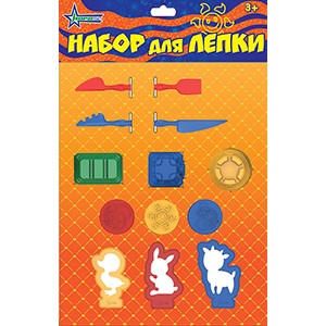 Набор для лепки (11 дет. в пакете)